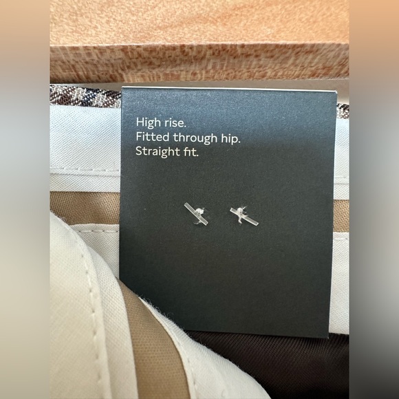 Banana Republic Siena Straight Italian Wool Pant NWT - Picture 5 of 6